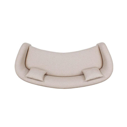 Manhattan Comfort - Sylvia Tweed Sofa with Pine Wood Legs in Gold Dust - SF017-GD veiw 6