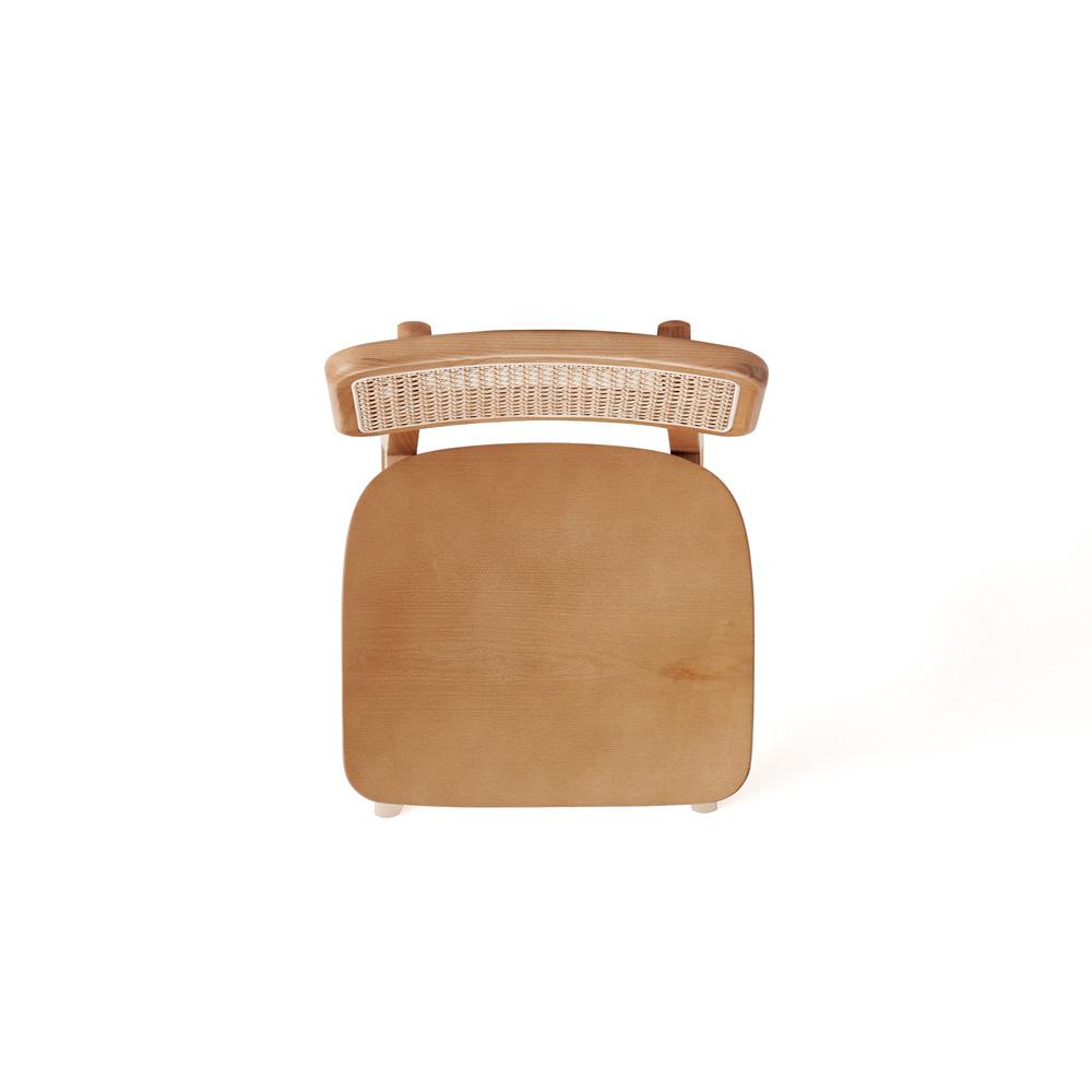 Manhattan Comfort - Versailles Counter Stool with American Ash Wood Legs in Nature - CSCA01-NA veiw 6