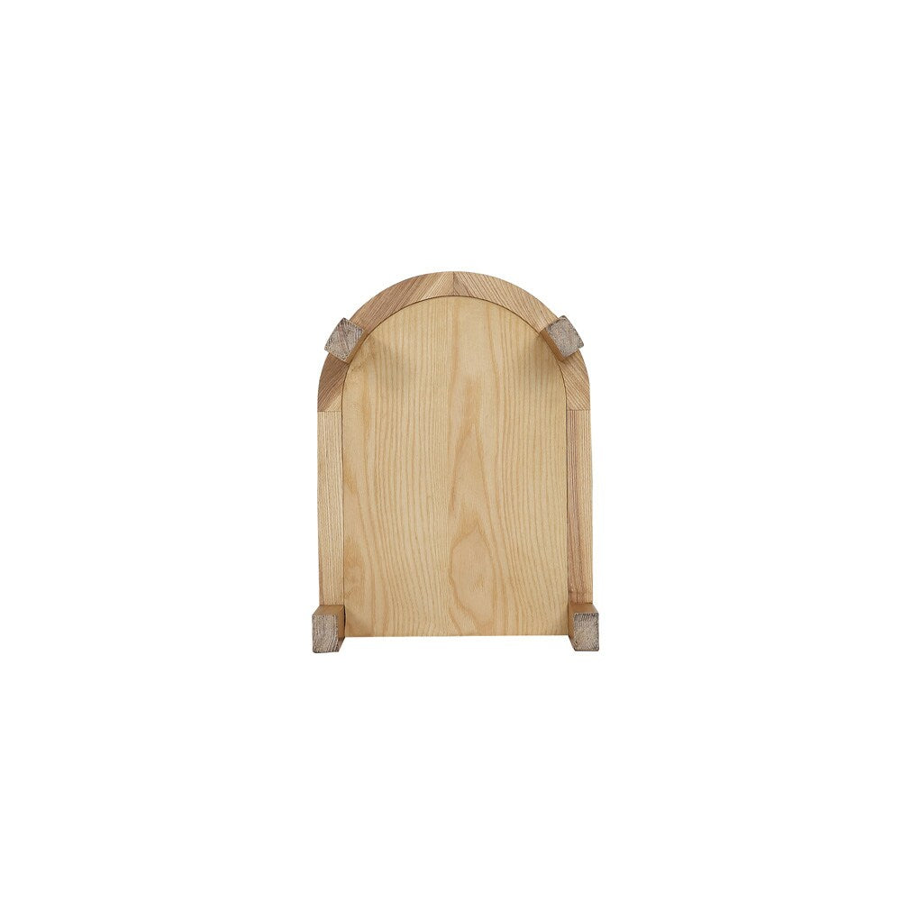 Manhattan Comfort - Versailles End Table with 4 Fixed Shelves in Nature - Set of 2 - 2-NSCA01-NA veiw 8