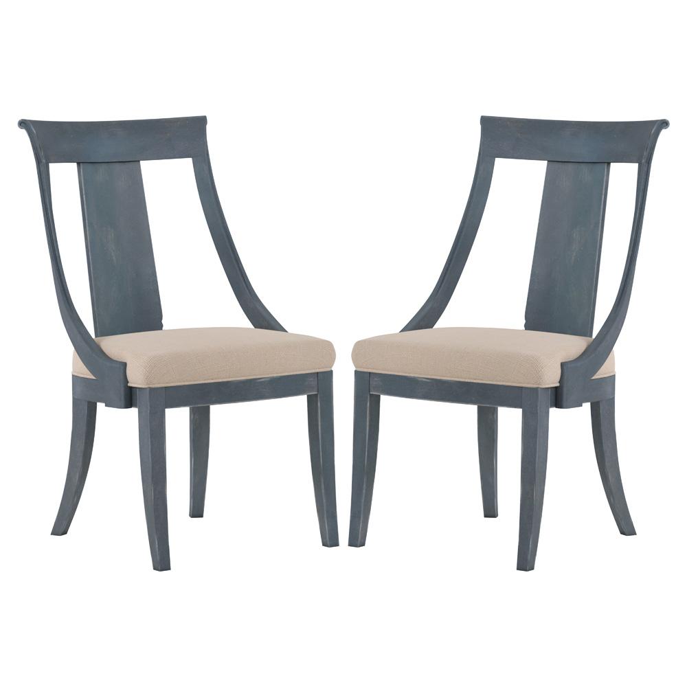A.R.T. Furniture - Alcove Side Chair, Slate (Set of 2) - 321206-2821 veiw 1