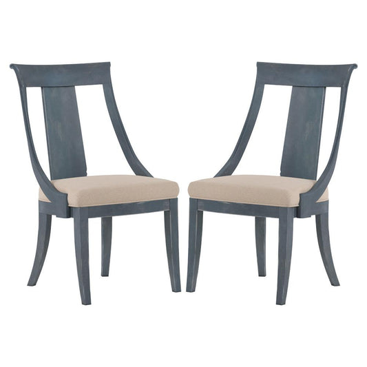 A.R.T. Furniture - Alcove Side Chair, Slate (Set of 2) - 321206-2821 veiw 1