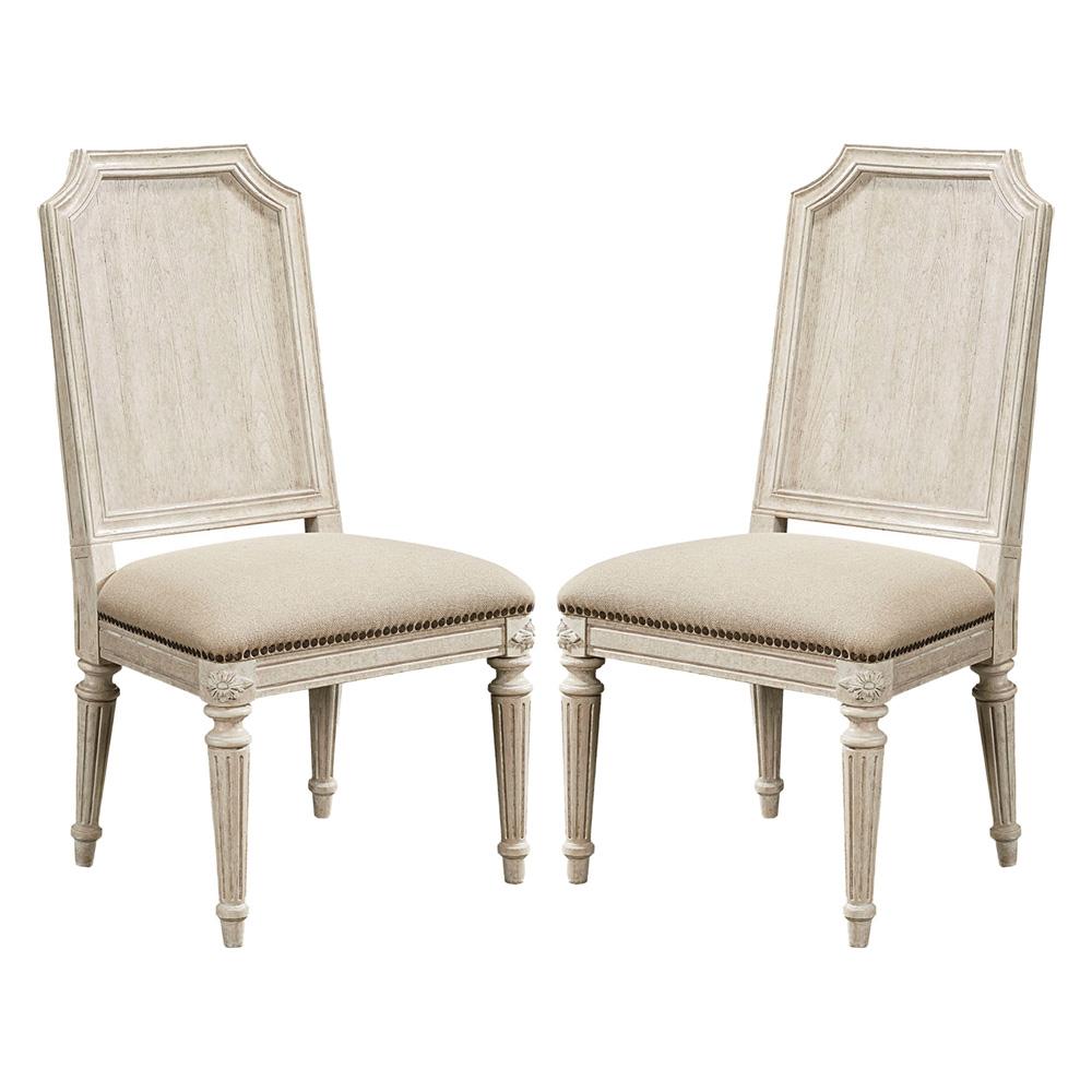 A.R.T. Furniture - Arch Salvage Mills Side Chair (Set of 2) in Beige - 233202-2817 veiw 1