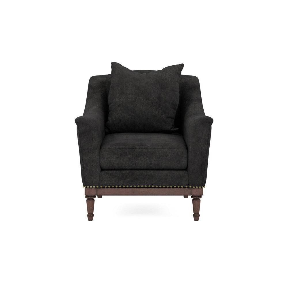 A.R.T. Furniture - Magritte Accent Chair, Charcoal - 528503-1730AA veiw 2