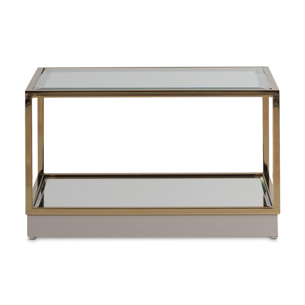 AICO by Michael Amini - Savannah Breeze Short Cocktail Table - Set of 2 - Bright Gold - LFR-SBRZ204-806 veiw 2