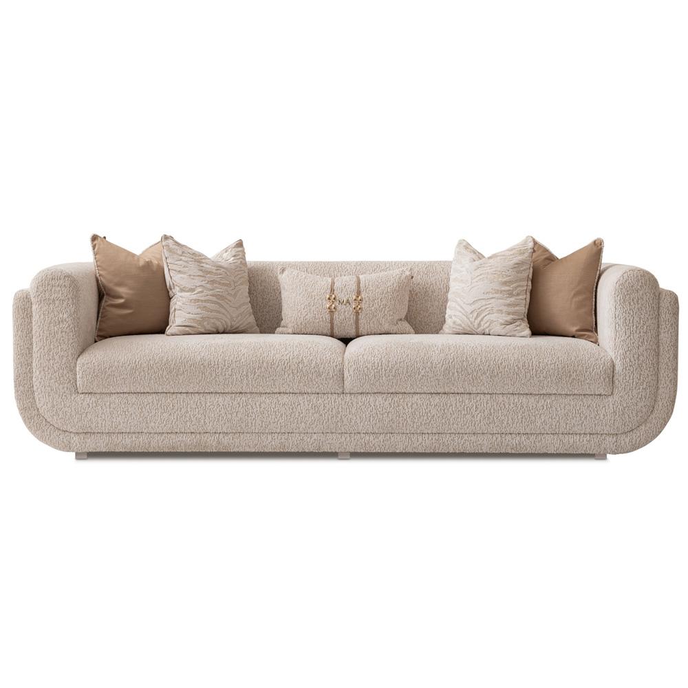 AICO by Michael Amini - Savannah Breeze Mansion Sofa - Cashmere/Bright Gold - LFR-SBRZ816-CSM-806 veiw 2