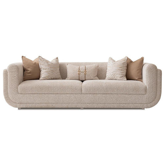 AICO by Michael Amini - Savannah Breeze Mansion Sofa - Cashmere/Bright Gold - LFR-SBRZ816-CSM-806 veiw 2