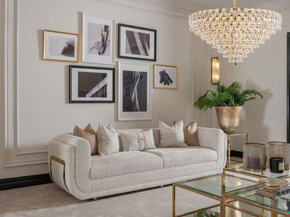 AICO by Michael Amini - Savannah Breeze Standard Sofa - Cashmere/Bright Gold - LFR-SBRZ815-CSM-806 veiw 9