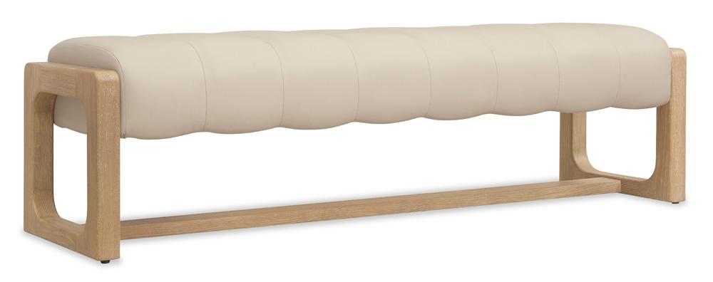 Hooker Furniture- Banyon Bay Bench in Beige - 6081-90019-82 veiw 1