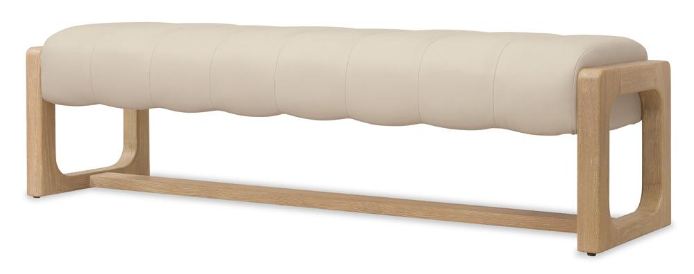 Hooker Furniture- Banyon Bay Bench in Beige - 6081-90019-82 veiw 2