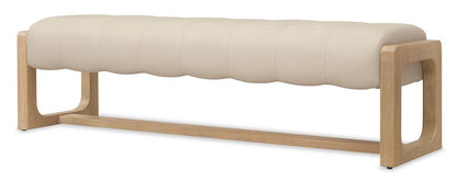 Hooker Furniture- Banyon Bay Bench in Beige - 6081-90019-82 veiw 2