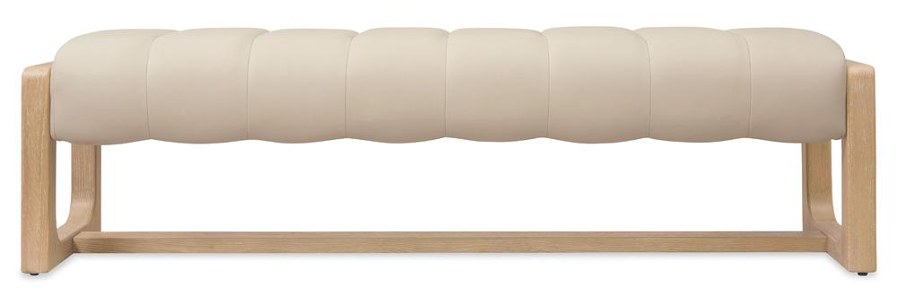 Hooker Furniture- Banyon Bay Bench in Beige - 6081-90019-82 veiw 3