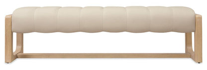 Hooker Furniture- Banyon Bay Bench in Beige - 6081-90019-82 veiw 3