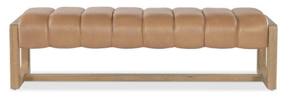 Hooker Furniture- Banyon Bay Bench in Brown - 6081-90019-85 veiw 3