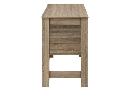 Monarch Specialties - 48in Rectangular Dining Table in Dark Taupe - I 1203 veiw 4