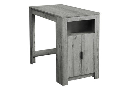 Monarch Specialties - 48in Rectangular Dining Table in Grey - I 1204 veiw 1