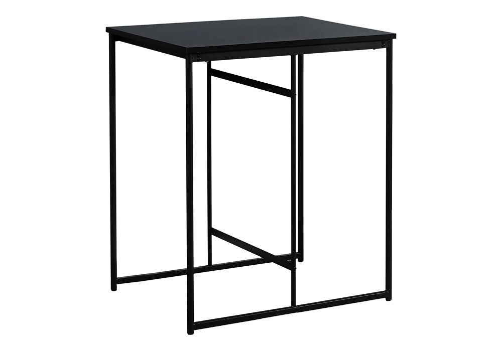 Monarch Specialties - 32in Rectangular Dining Table in Black Set Of 2 - I 1240 veiw 1