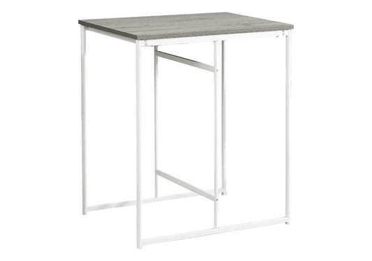 Monarch Specialties - 32in Rectangular Dining Table in Grey,White Set Of 2- I 1241 veiw 1