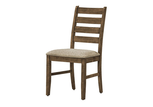 Monarch Specialties - 38in Height Transitional Dining Chair in Brown Set Of 2 - I 1342 veiw 1