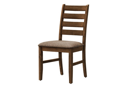 Monarch Specialties - 38in Height Transitional Dining Chair in Cherry,Brown Set Of 2- I 1355 veiw 1