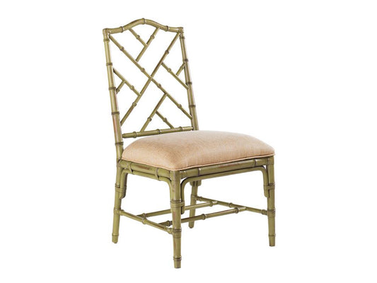 Tommy Bahama Home - Island Estate Ceylon Side Chair, Cilantro - 533-882-447311 veiw 1