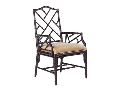 Tommy Bahama Home - Island Estate Ceylon Arm Chair, Noche - 532-883-447311 veiw 1