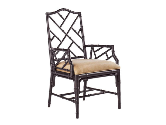 Tommy Bahama Home - Island Estate Ceylon Arm Chair, Noche - 532-883-447311 veiw 1