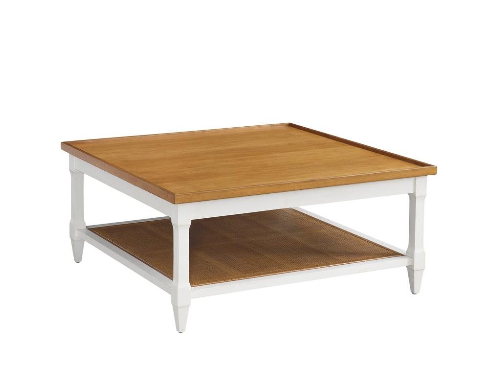 Barclay Butera - Laguna Temple Square Cocktail Table, Tides - 935-945 veiw 1