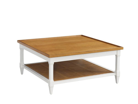 Barclay Butera - Laguna Temple Square Cocktail Table, Tides - 935-945 veiw 1