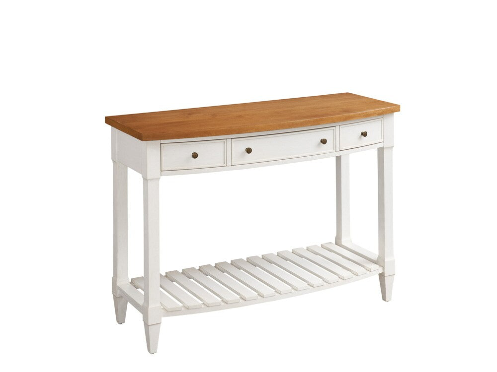 Barclay Butera - Laguna Temple Bowfront Console Table, Tides - 935-966 veiw 1
