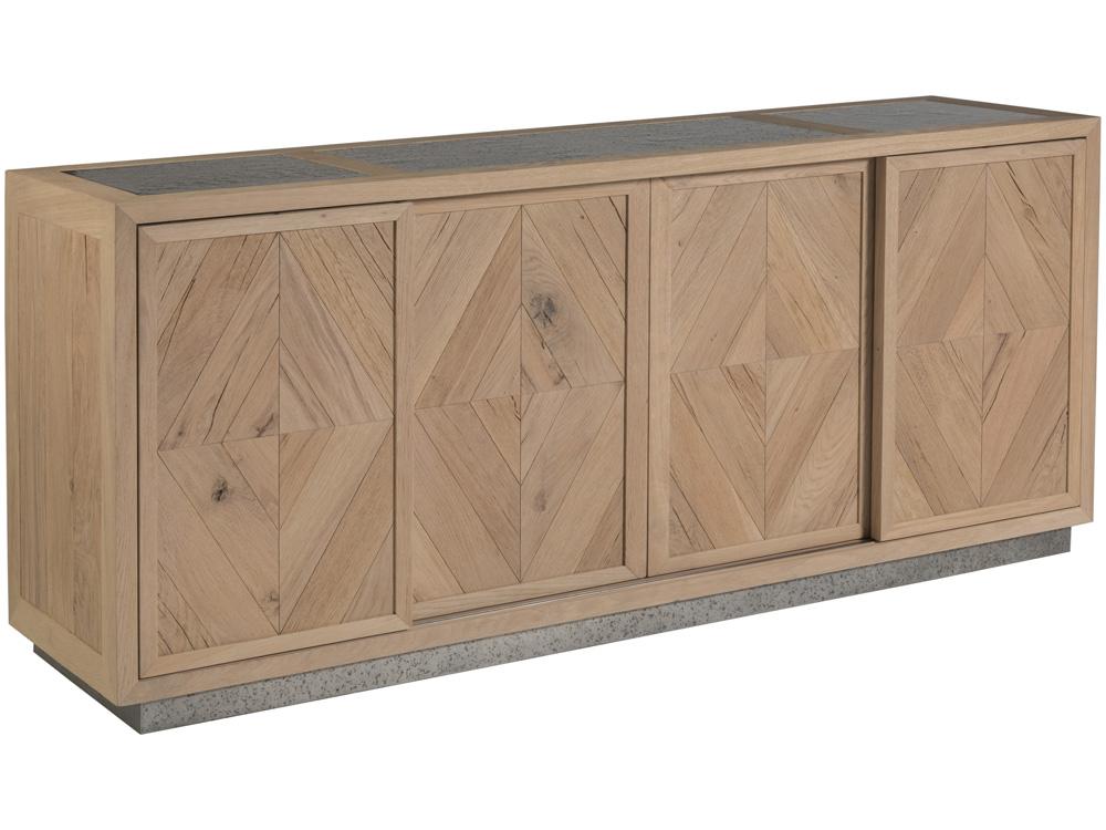 Artistica Home - Verite Media Console, Light Oak - 2240-907 veiw 1