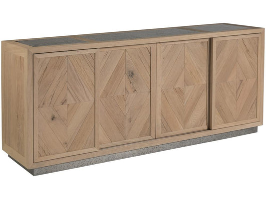 Artistica Home - Verite Media Console, Light Oak - 2240-907 veiw 1