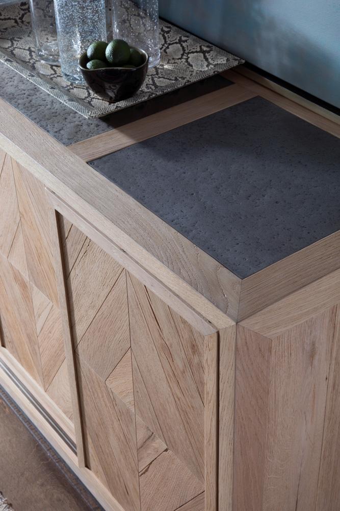 Artistica Home - Verite Media Console, Light Oak - 2240-907 veiw 3