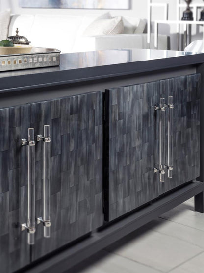 Artistica Home - Signature Designs Elation Gray Media Console - 2268-907 veiw 3