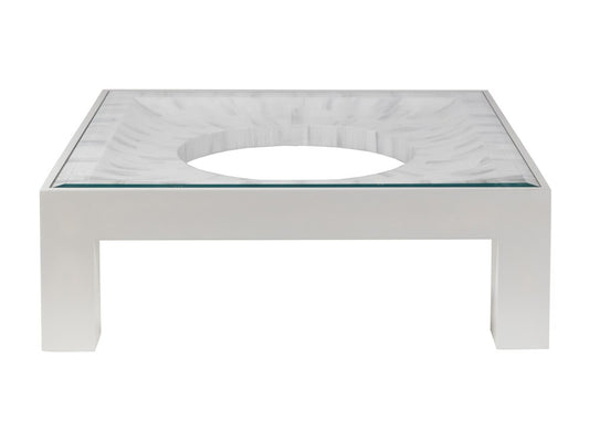 Artistica Home - Signature Designs Elation White Square Cocktail Table - 2267-947 veiw 2