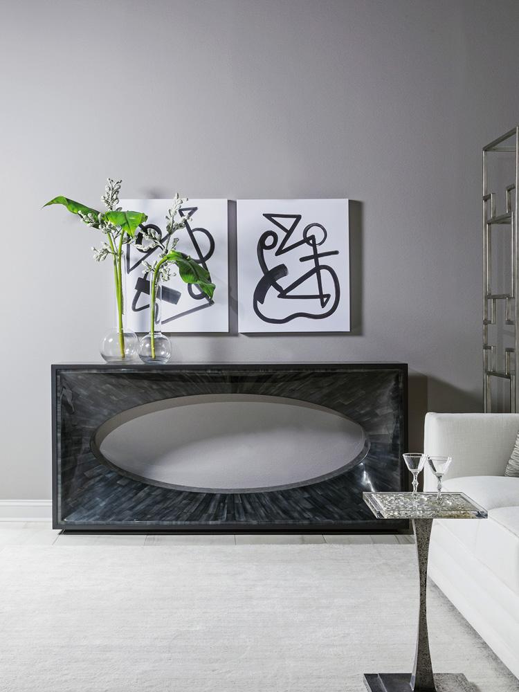 Artistica Home - Signature Designs Elation Gray Console - 2268-966 veiw 2