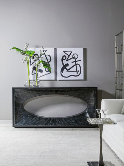 Artistica Home - Signature Designs Elation Gray Console - 2268-966 veiw 2