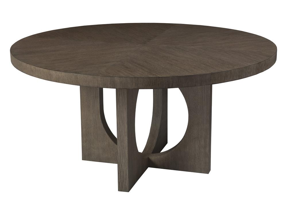 Artistica Home - Signature Designs Apostrophe Round Dining Table, Gray - 2283-870C veiw 1
