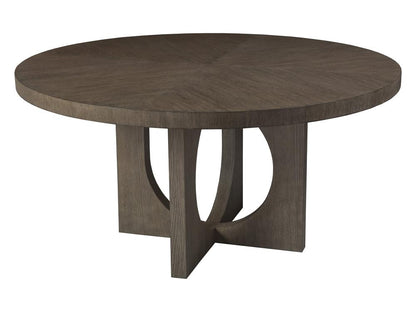 Artistica Home - Signature Designs Apostrophe Round Dining Table, Gray - 2283-870C veiw 1