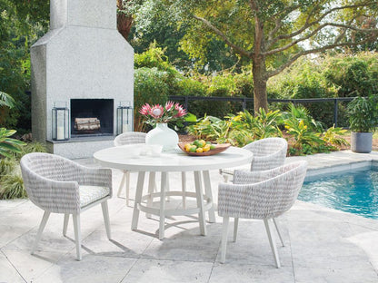 Tommy Bahama Outdoor - Seabrook Round Dining Table, Ivory - 3430-870C veiw 2