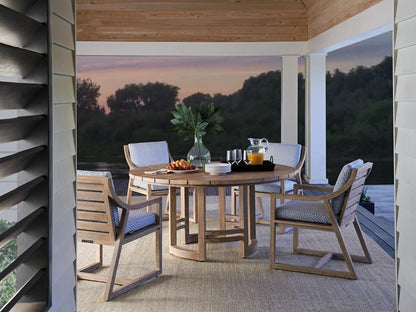 Tommy Bahama Outdoor - Stillwater Cove Round Dining Table, Taupe - 3450-870C veiw 2