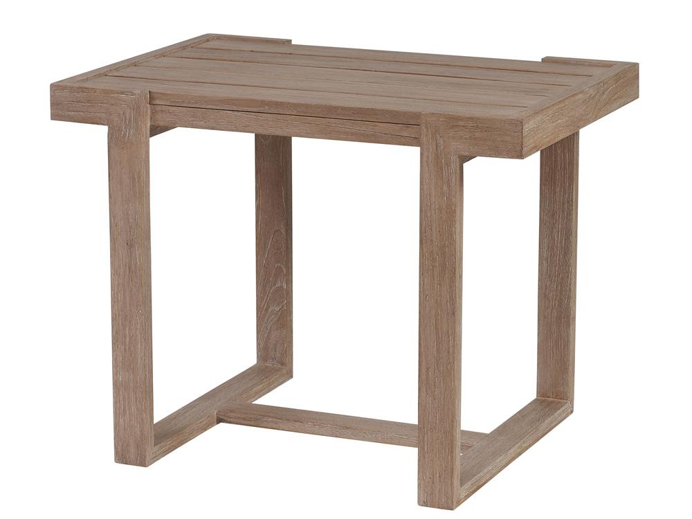 Tommy Bahama Outdoor - Stillwater Cove Rectangular End Table, Taupe - 3450-955 veiw 1