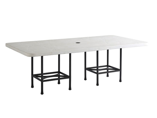 Tommy Bahama Outdoor - Pavlova Rectangular Dining Table, Graphite - 3910-876C veiw 1