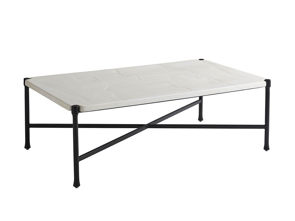 Tommy Bahama Outdoor - Pavlova Rectangular Cocktail Table, Graphite - 3910-945 veiw 1