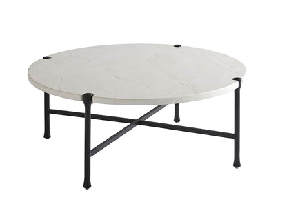 Tommy Bahama Outdoor - Pavlova Round Cocktail Table, Graphite - 3910-943 veiw 1