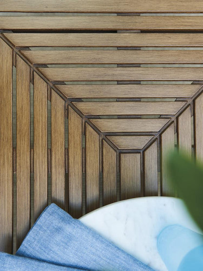 Tommy Bahama Outdoor - St Tropez Rectangular Dining Table, Medium Brown - 3925-876C veiw 3