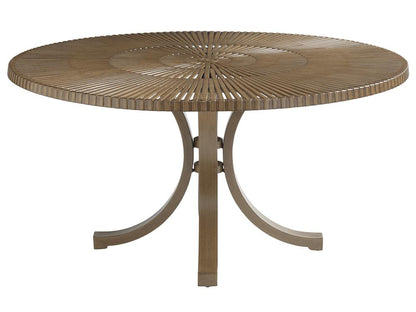 Tommy Bahama Outdoor - St Tropez Round Dining Table, Medium Brown - 3925-875C veiw 1