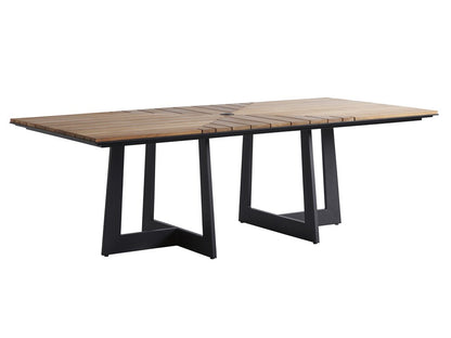 Tommy Bahama Outdoor - South Beach Rectangular Dining Table, Obsidian - 3940-876C veiw 1