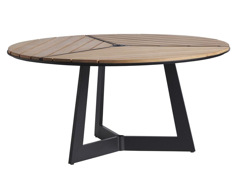 Tommy Bahama Outdoor - South Beach Round Dining Table, Obsidian - 3940-875C veiw 1