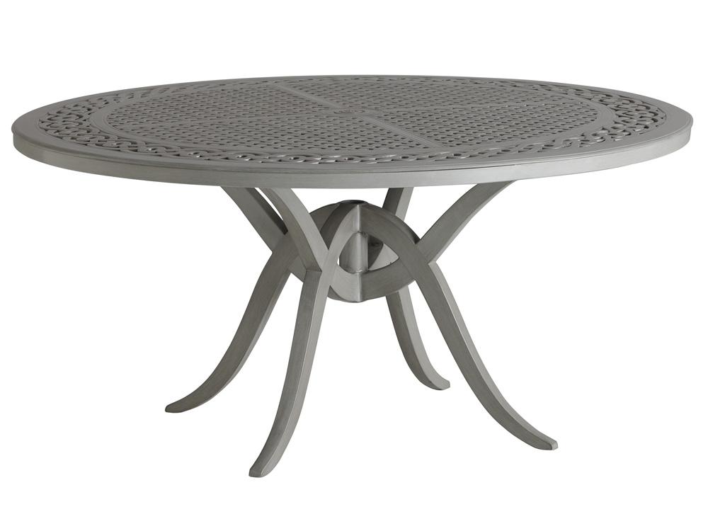 Tommy Bahama Outdoor - Silver Sands Round Dining Table, Gray - 3945-875C veiw 1