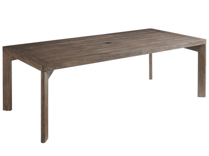 Tommy Bahama Outdoor - La Jolla Rectangular Dining Table, Taupe - 3950-877 veiw 1